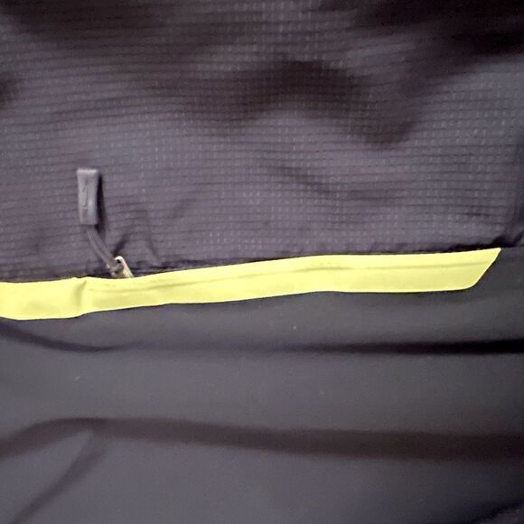 RLX black performance golf jacket with mesh detail and yellow accents NWOT XL - Picture 11 of 16